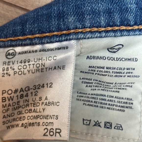 Adriano Goldschmied Jeans 26R - Picture 8 of 9
